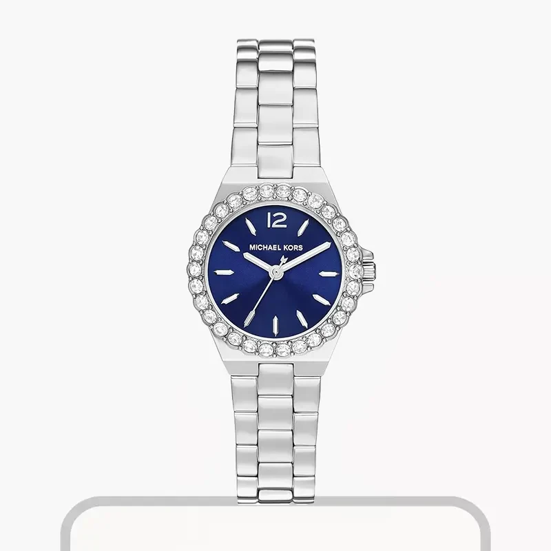 Michael Kors Mini Lennox Blue Dial Dress Ladies Watch- MK7397